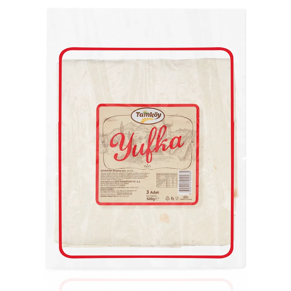 Tamköy Yufka 500 g