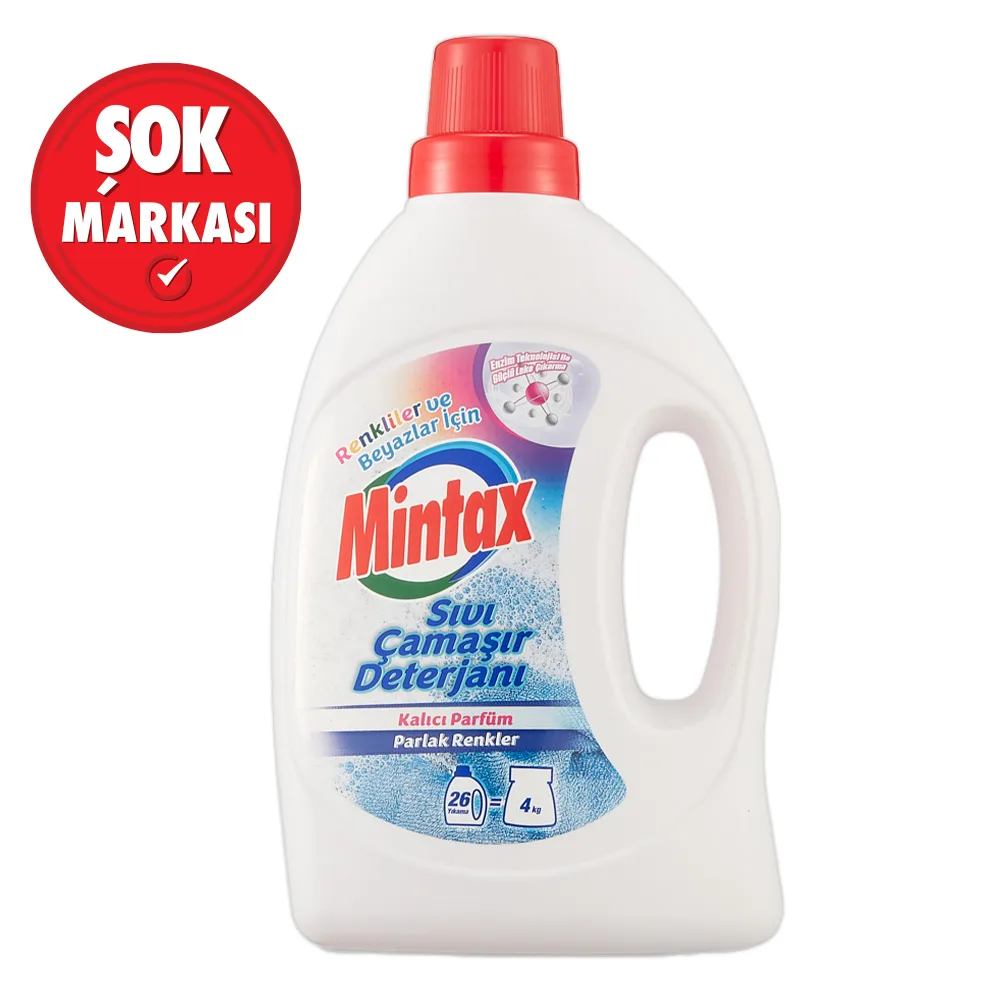Mintax Sıvı Çamaşır Deterjanı 1690 ml